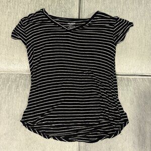 M, Striped tee